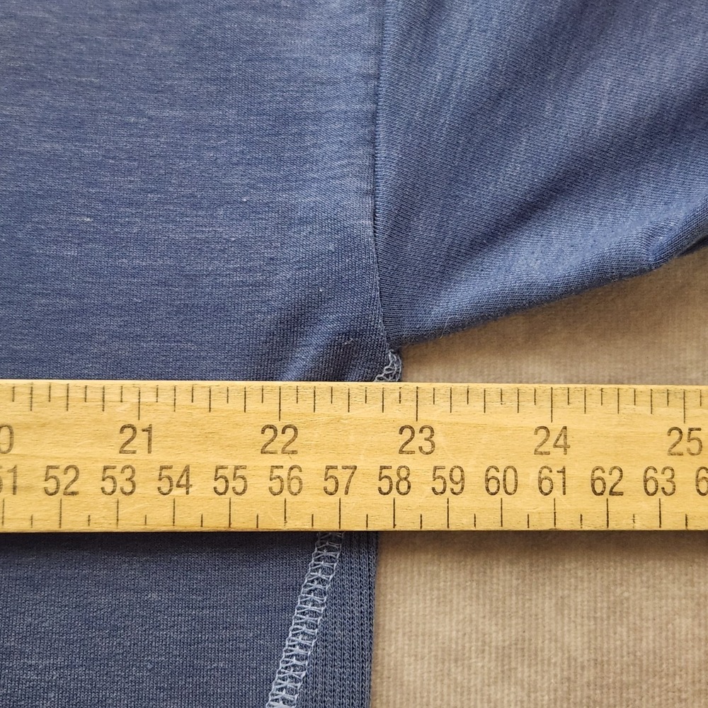 women's KUHL Rhea cowl neck Hoodie Blue pullover Terry thumbholes stretch sz XL - Picture 7 of 8